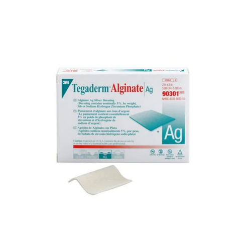 DM 3 TEGADERM ALGINATO AG 5 X 5 CMS - 90301 - CAJA X 10 UN