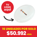 Frisbee Plastico Blanco (Impresion full color)