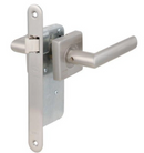 Cerradura Embutida Piano B40 Simple Paso Inoxidable