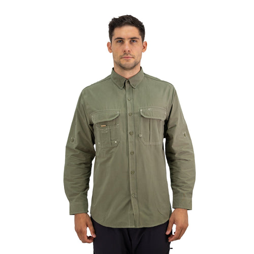 Camisa Hw Duck Dry Verde Olivo S
