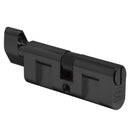 Cilindro Oval 70 mm Dormitorio 5 Pin 3Llaves/Perilla negro