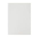 Carpeta Presentacion A4 En L Vinil Blanca Transparente
