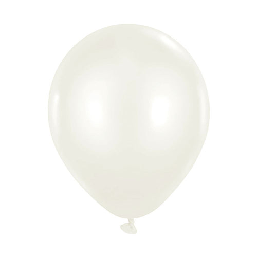 Globo 09 Standard Blanco X 25 Un