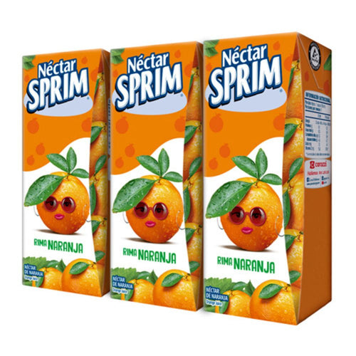 Néctar Sabor Naranja 190 Ml