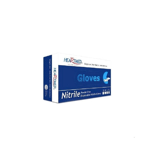 Guante Examinacion Nitrilo Azul Talla S Caja 100 Un HEARTMED 