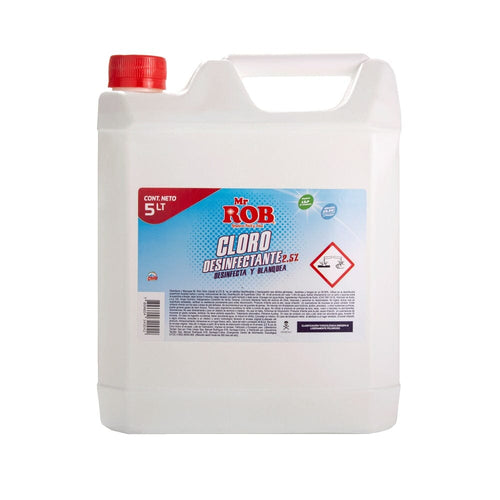 Cloro Concentrado 2,5% 5 Lt MR.ROB 