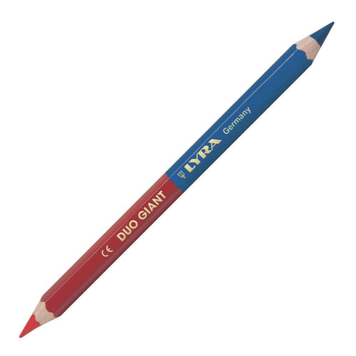 Lápiz Bicolor Jumbo Azul/Rojo