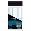 Etiqueta Blanca Línea Azul 35 X 70 Mm 24 Un