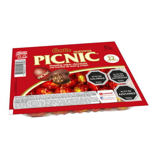 Bandeja Huevo Picnic 83 Gr