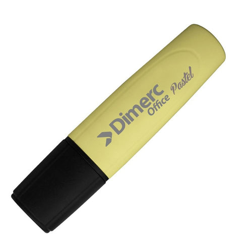 Destacador Escritorio Amarillo Pastel