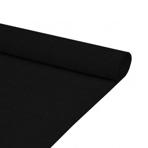 Papel Crepe Tamaño 50X200 Cm Negro HAND 