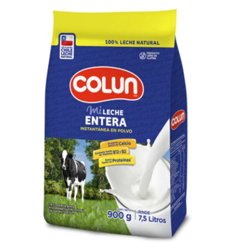 Leche En Polvo Entera Bolsa 900 Gr COLUN