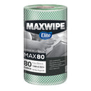 Paño Limpieza Max80 Verde Rollo 80 Hojas