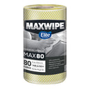 Paño Limpieza Max80 Amarillo Rollo 80 Hojas