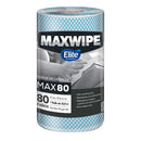 Paño Limpieza Max80 Azul Rollo 80 Un