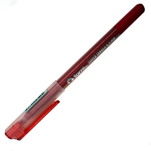 Lápiz Gel Super Tanker Rojo 0.5 Mm