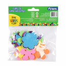 Flores Glitter Goma Eva