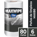 Paño Limpieza Max80 Trabajo Industrial 80 Hojas