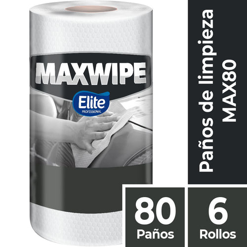 Paño Limpieza Max80 Trabajo Industrial 80 Hojas