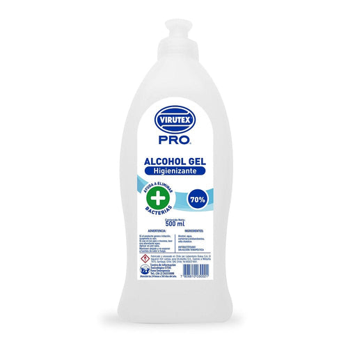 Alcohol Gel 70% 500 Ml VIRUTEX PRO 