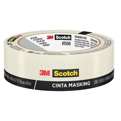 Cinta Adhesiva Enmascarar 36 Mm X 40 Mt