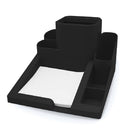 Porta Lapiz Y Taco Escritorio Plastico Negro
