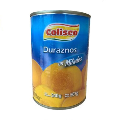 Durazno En Mitades 567 Gr COLISEO 
