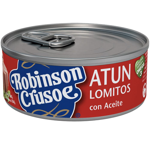 Atún Lomitos En Aceite 160 Gr ROBINSON CRUSOE 
