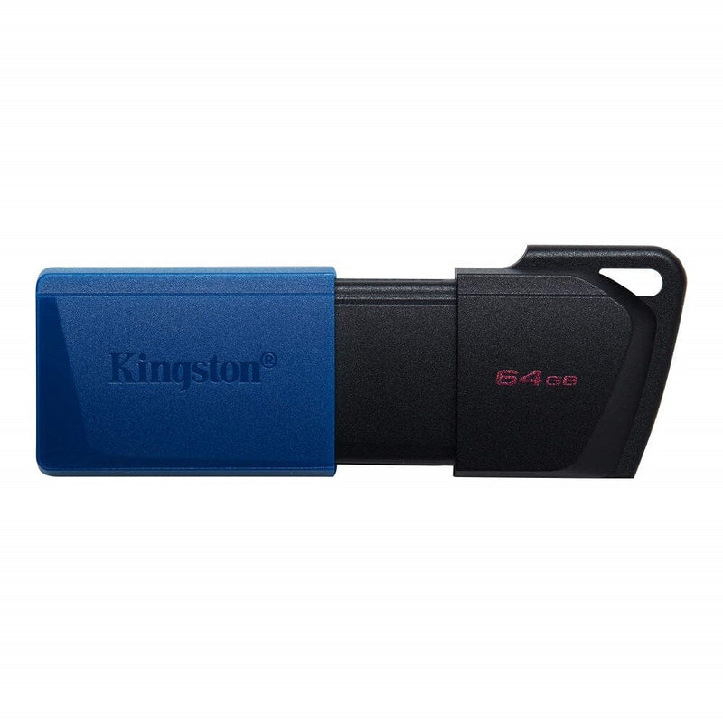 64gb Pendrive Retráctil 64Gb Usb 3.2 Negro/Azul Dtxm/64Gb