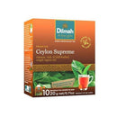Té Negro Ceylon Supreme 12 Cajas / 10 Bolsas DILMAH 