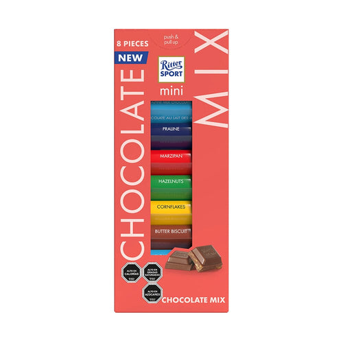 Caja Chocolate Mix 133 gr RITTER SPORT 
