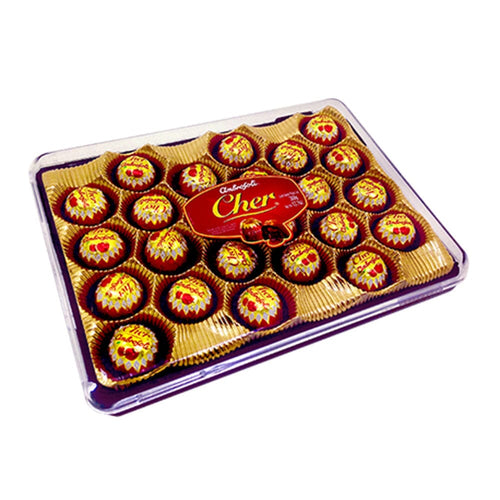 Estuche Cristal Cerezas al Licor 360 gr AMBROSOLI 