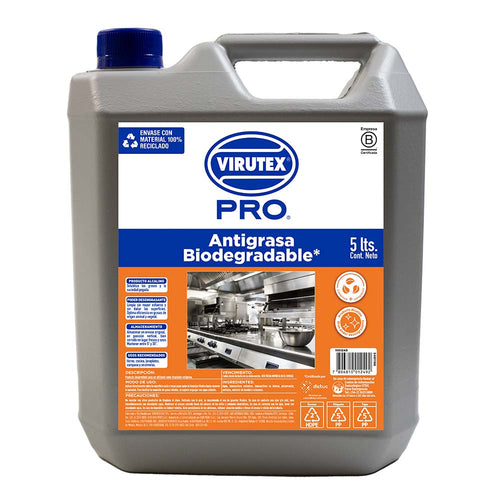 Limpiador Antigrasa Biodegradable Bambú 5 Lt
