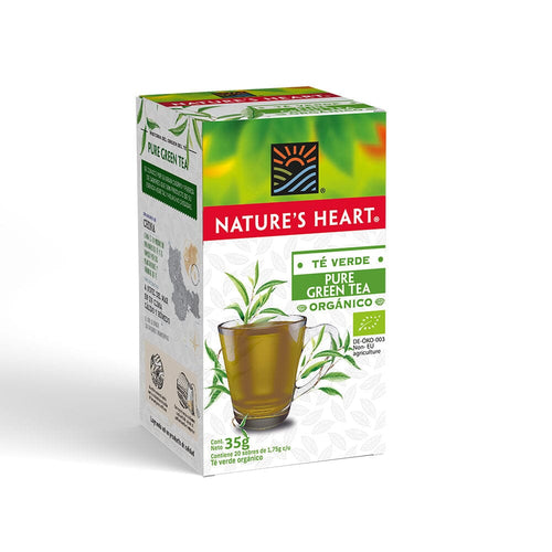 Te Verde Puro 20 Bolsas NATURES HEART 