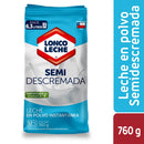 LECHE POLVO SEMIDESCREMADA 760 GR LONCOLECHE 