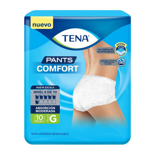Pañal Slip Comfort Talla L 10 Un TENA 
