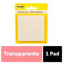 Nota Adhesiva 73 X 73 mm 36 Hojas Transparente POST IT 