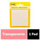 Nota Adhesiva 654 Transparente 73X73Mm 1 Un 36 Hojas