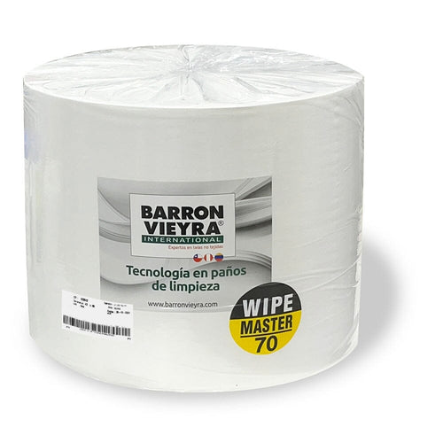 Paño Reutilizable Prepicado Bobina 1200 Un 70 Gr WIPE MASTER 