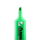 Destacador Escritorio Biselado Verde