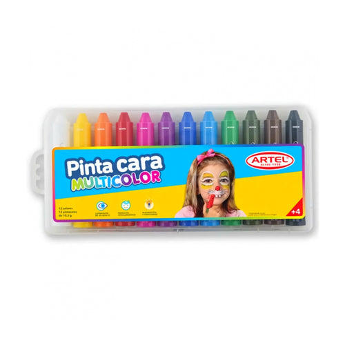 Pinta Caritas 12 Colores