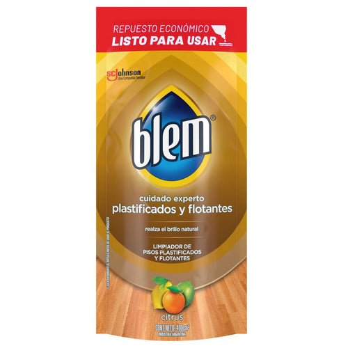Limpiador Repuesto Pisos Plastificados Y Flotantes Floral 400 Ml BLEM 