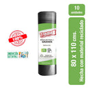 Bolsa De Basura  Ecoactiva 80x110 Rollo 10 Un