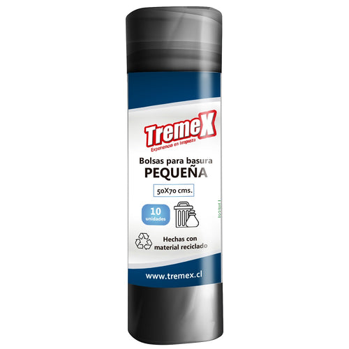 Bolsa De Basura  Ecoactiva 50x70 Rollo 10 Un