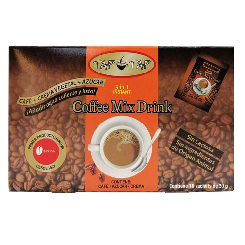 CAFÉ CON CREMA Y AZUCAR TAP TAP 234 GR Dipy 