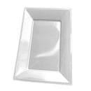 Bandeja Rectangular Grande Blanco X3 Unidades FESTIVITY