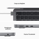Macbook Air 13" M2 Cpux8 Gpux10 512Ssd Mlxx3Ci/A Space Gray