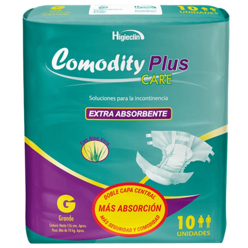 Panal Para Adulto Plus Grande 10 Unidades