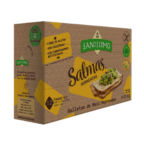 Salmas Horneadas 12 Porciones De 216 Gramos