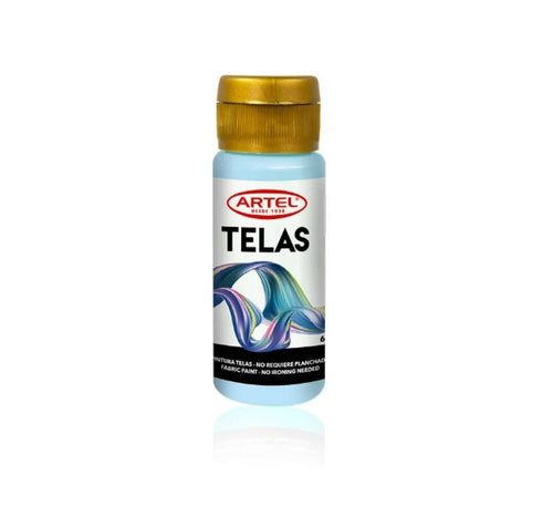 Pintura Para Telas 60 Ml Celeste ARTEL 
